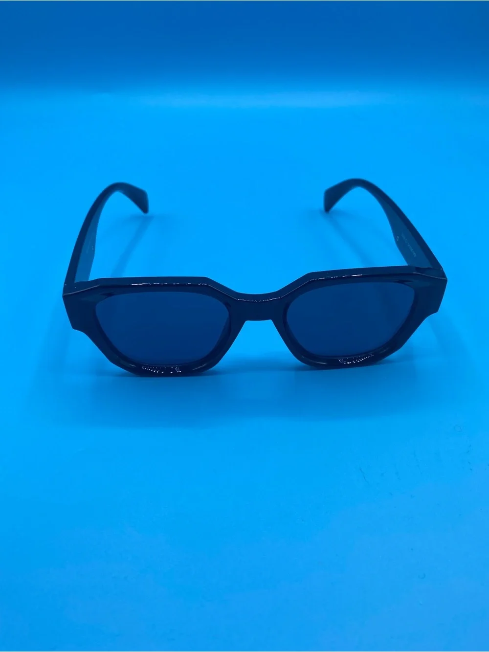 Prada Black Rectangular Sunglasses‎